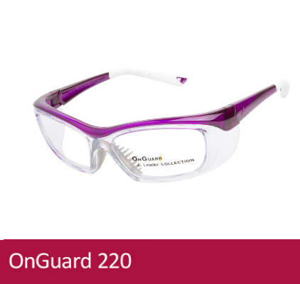 Gafas de seguridad para adaptar formula ONGUARD OG220S morado